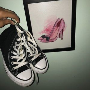 High top Converse All Star's (BLACK & WHITE)